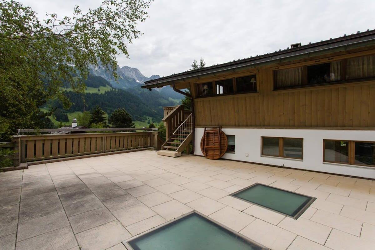 Alp Sunrise - Top View Cozy Chalet Villa Rougemont Exterior foto